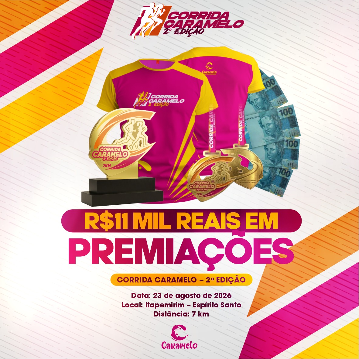 Premiações Corrida Caramelo